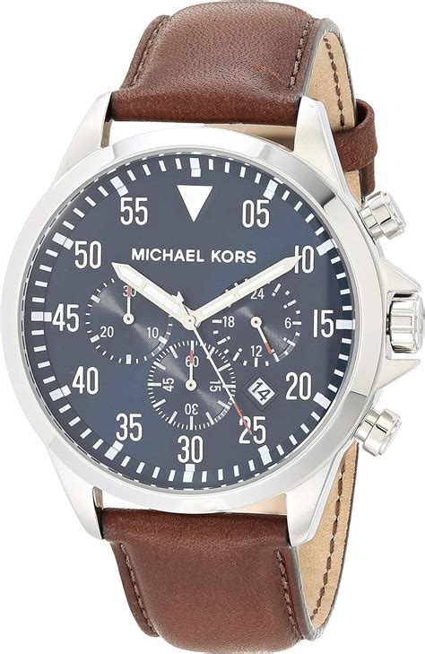 reloj para hombre michael kors precio|relojes en tono plateado.